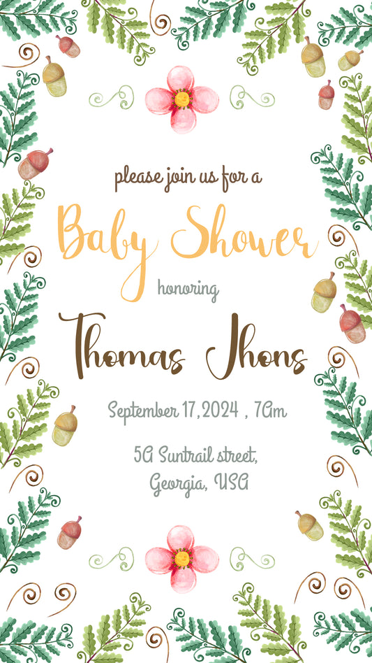 BABY SHOWER CARD | SAMPE 07