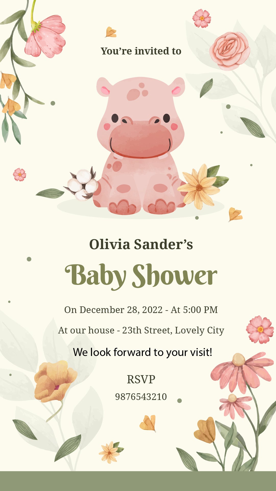 BABY SHOWER CARD | SAMPE 10